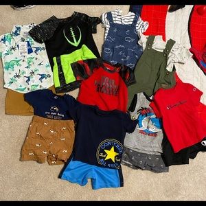 12 Month Summer Baby Boy Outfits